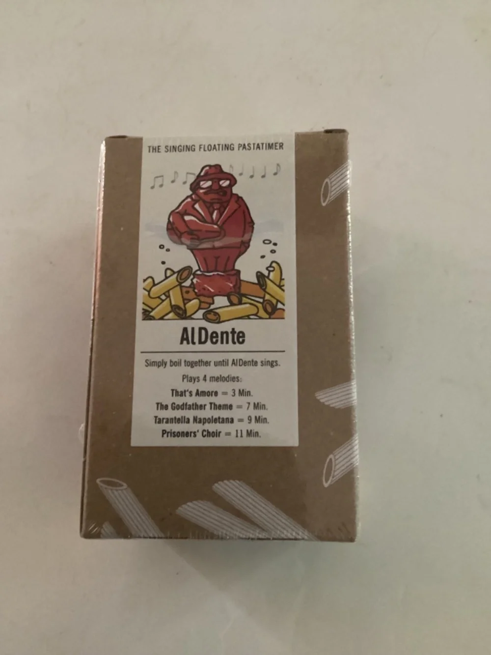 Al Dente musical pasta timer